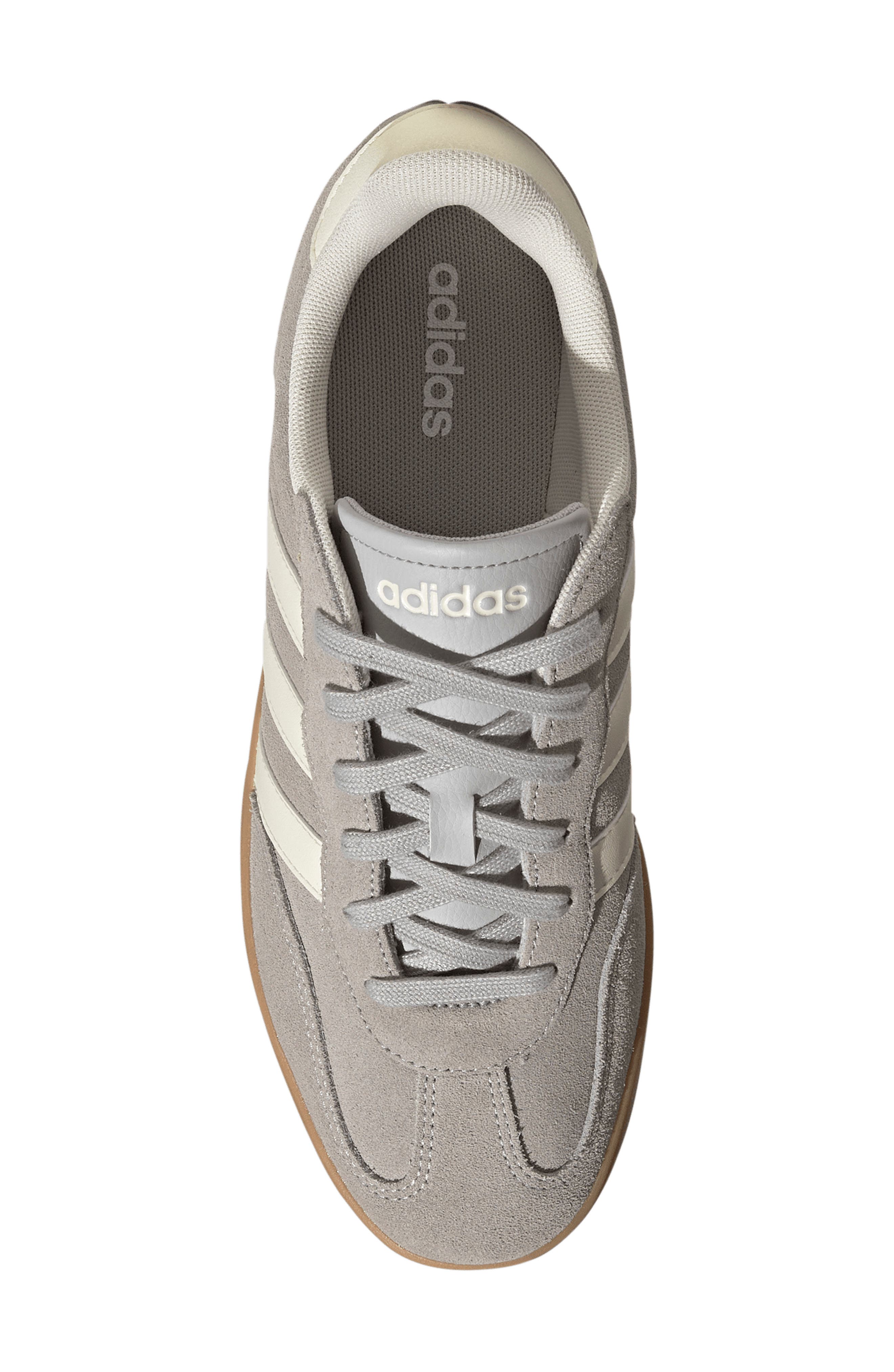 adidas Barreda Low Lace Sneaker, Alternate, color, Grey Two/ Cream White/ Gum