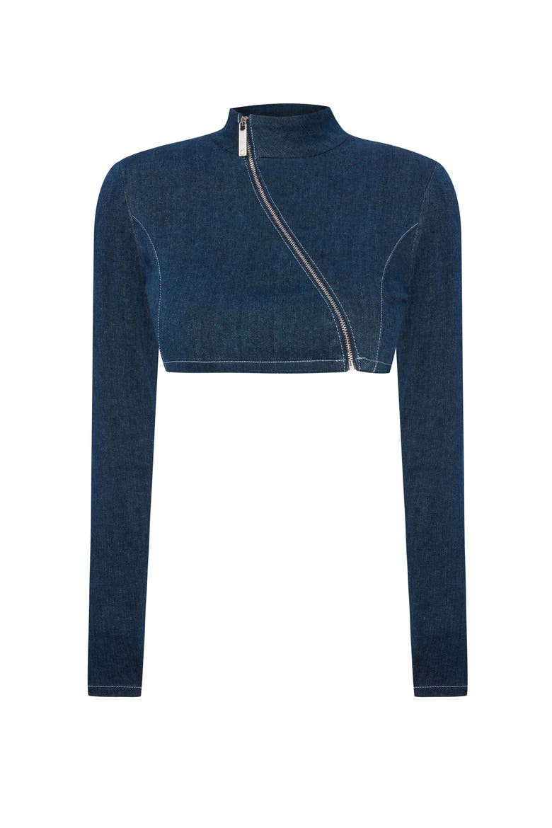 Spin Denim Jacket, Alternate, color, Blue