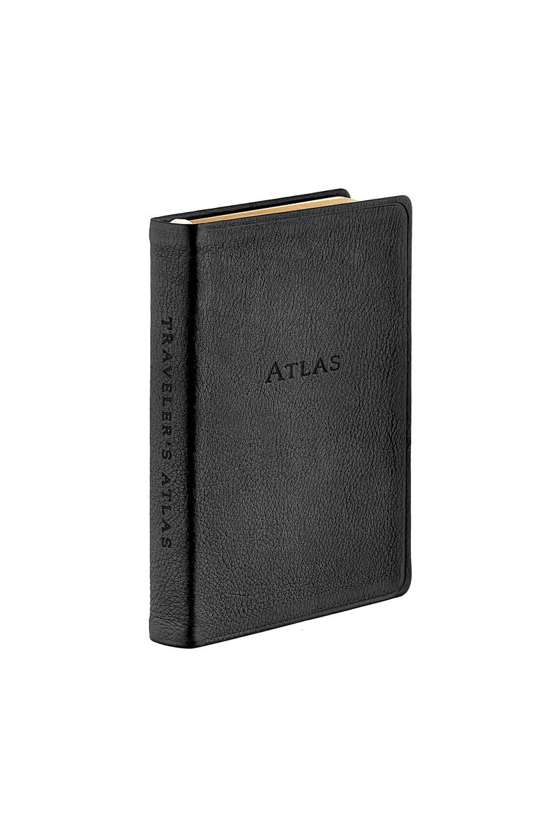 Graphic Image The Traveler's Atlas, Alternate, color, Black