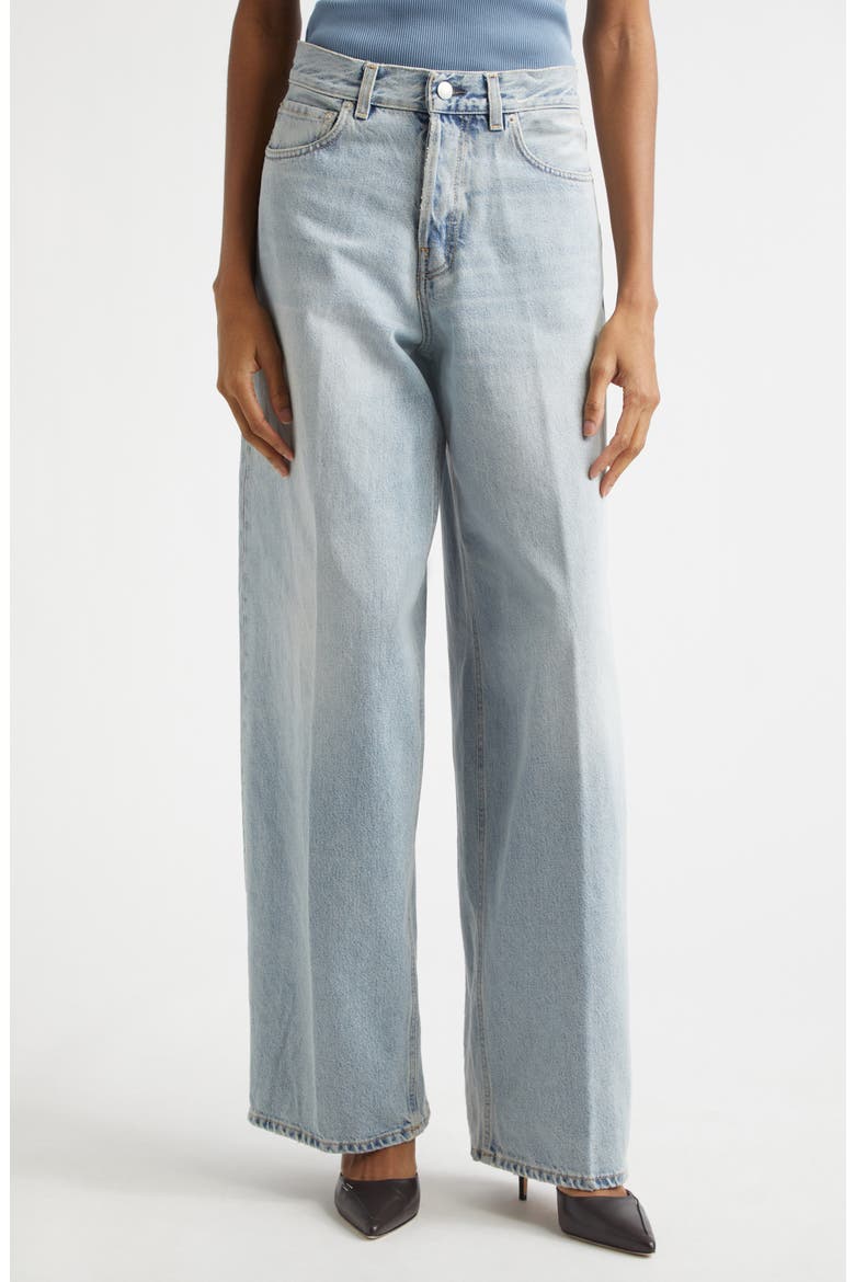 Bethany Wide Leg Jeans, Main, color, CELESTIAL