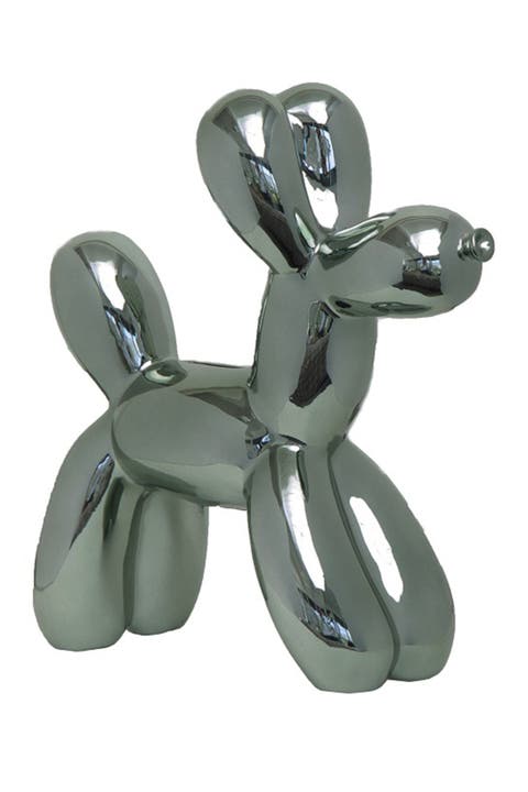 Graphite Balloon Dog Bank