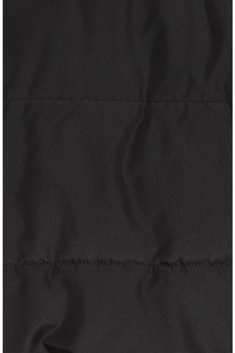 Misery Crop Puffer Coat, Alternate, color, BLACK