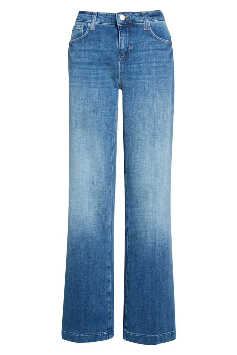 Joanne Wide Leg Jeans, Alternate, color, SALINAS