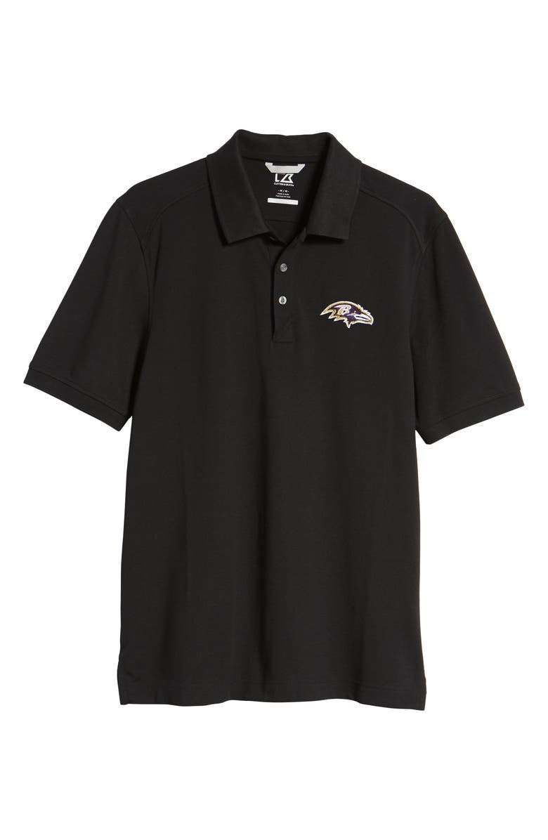 Cutter & Buck Baltimore Ravens - Advantage Regular Fit DryTec Polo, Alternate, color, 