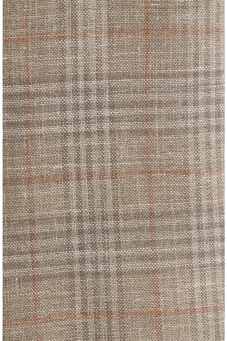 Hampton Tan Glen Check Knit Wool Sport Coat, Alternate, color, TAN