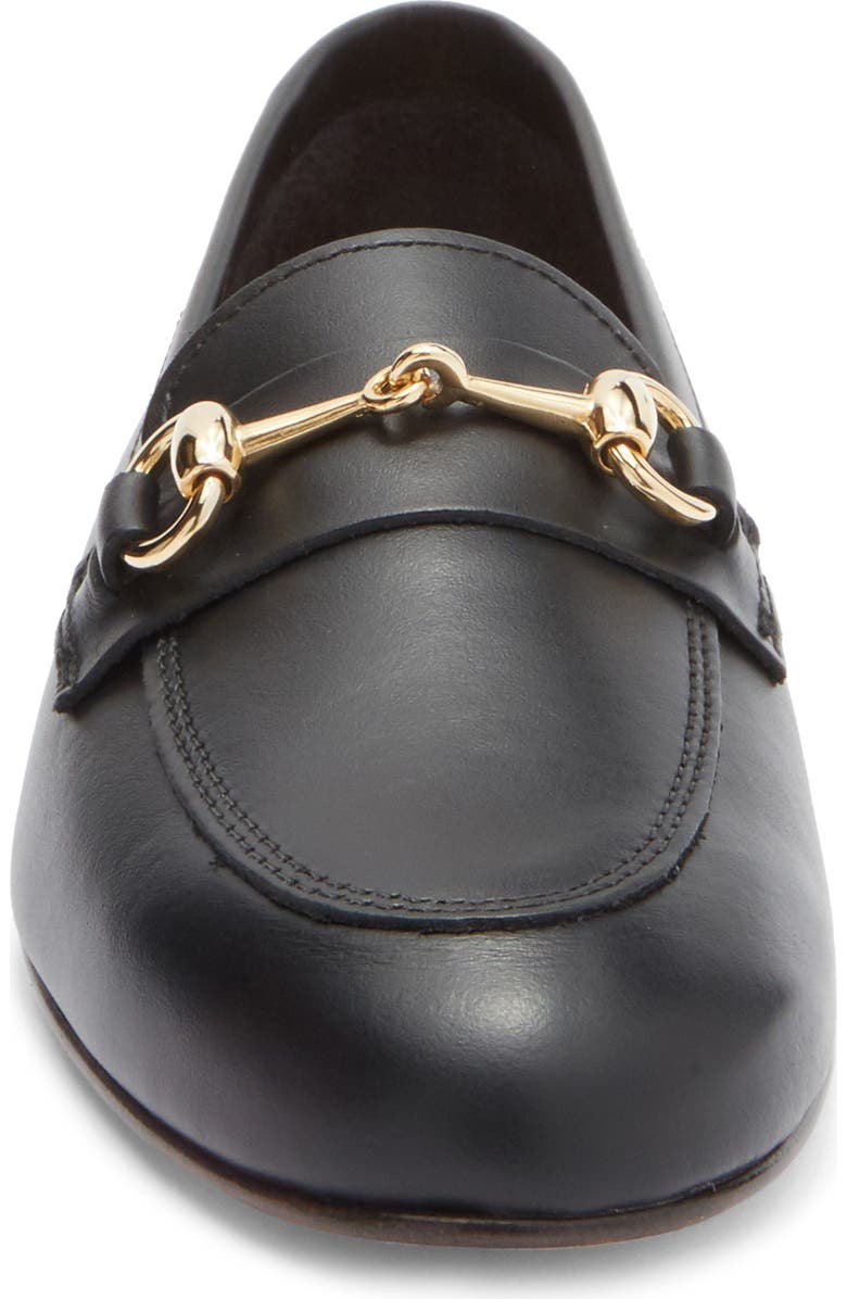 Bruno Magli Cassie Bit Loafer, Alternate, color, Black