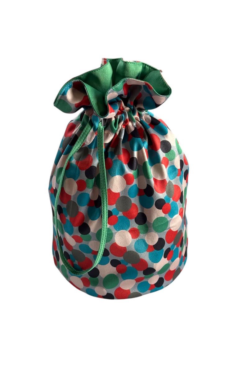 Shiki Wrap Medium Reusable Fabric Gift Bag | Polka Dots - Pack of 8, Main, color, Multi Color
