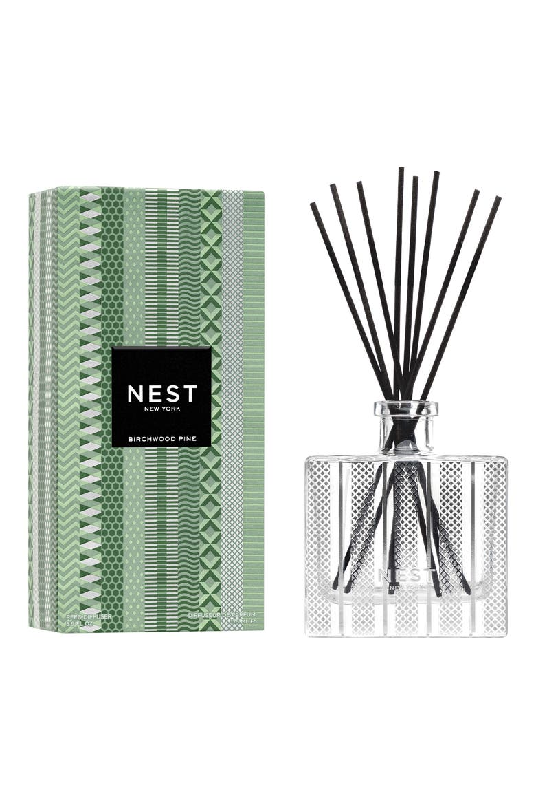 Birchwood Pine Reed Diffuser, Main, color, NO COLOR