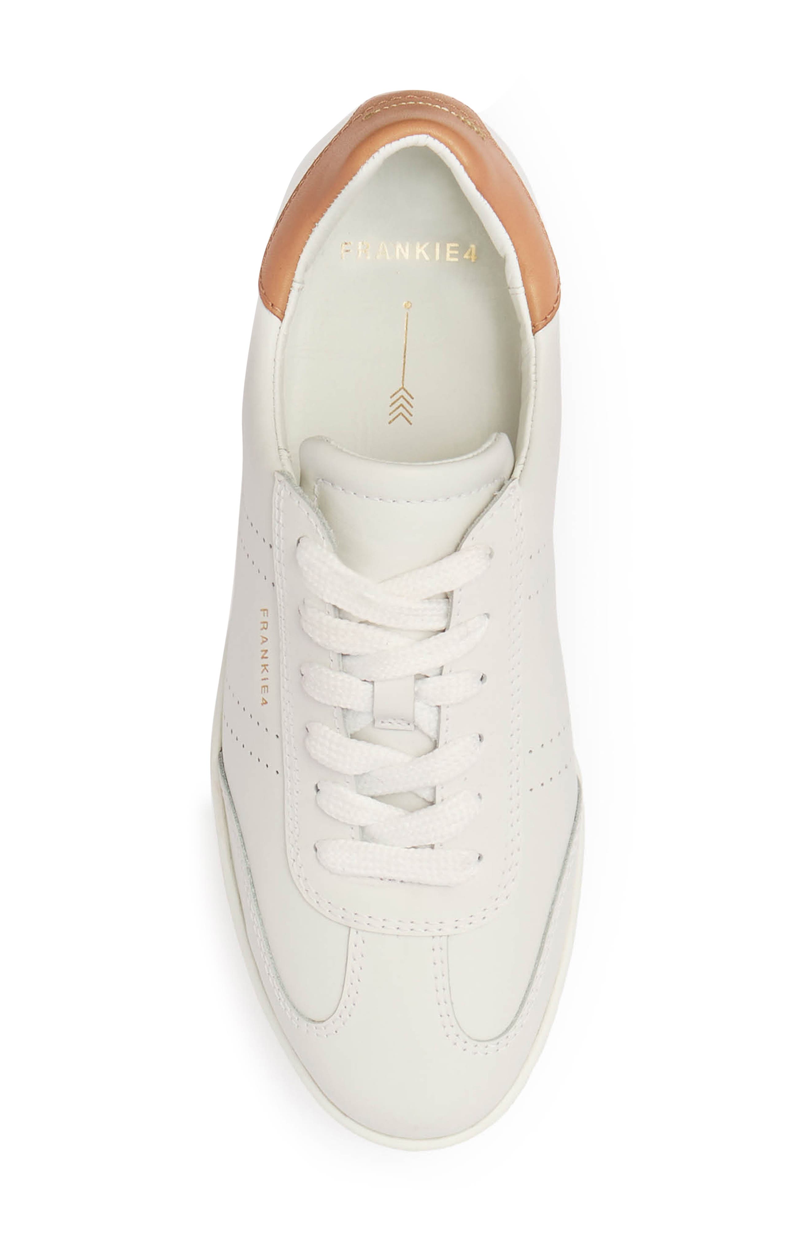 Drew Sneaker, Alternate, color, WHITE/ TAN