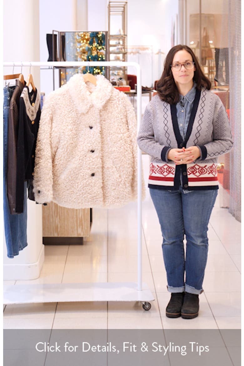 Tarvey Faux Shearling Jacket video