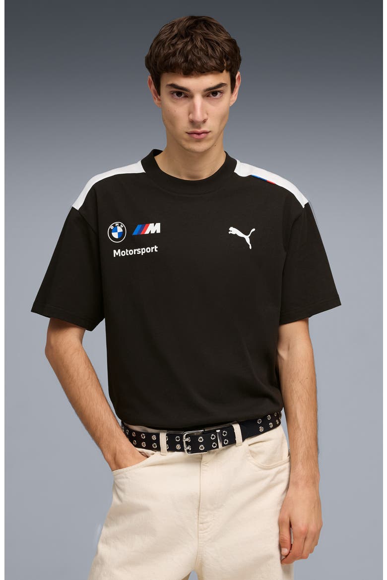 BMW M Motorsport Replica Drivers Graphic T-Shirt, Alternate, color, PUMA BLACK