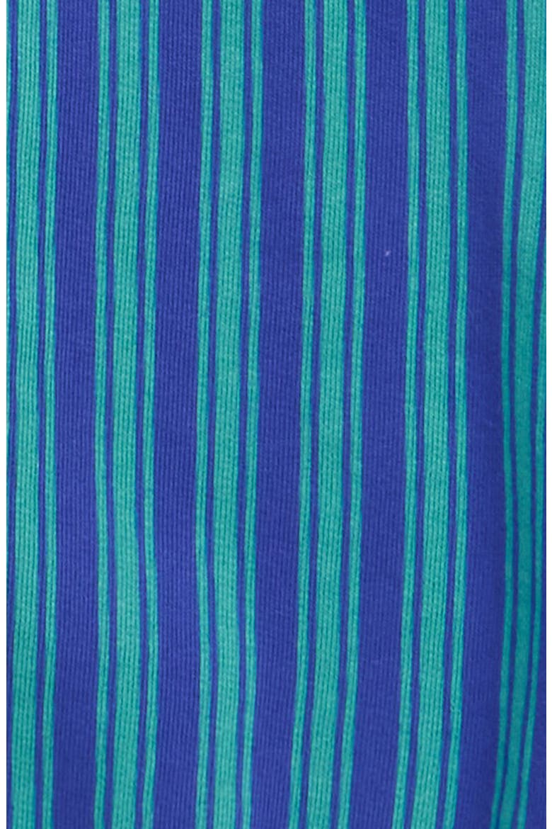 Tag Stripe Cotton Sweatshirt, Alternate, color, BLUE