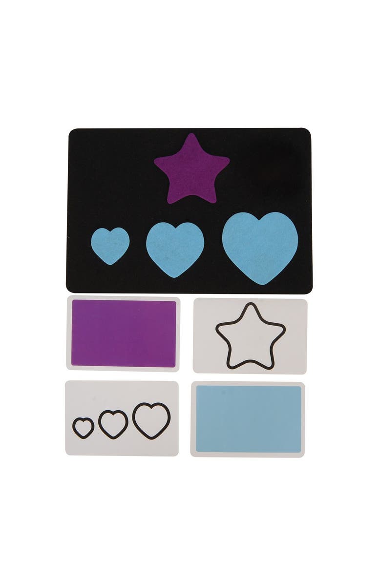 Roylco Felt Fun Shapes 
Colors, Alternate, color, Multicolored