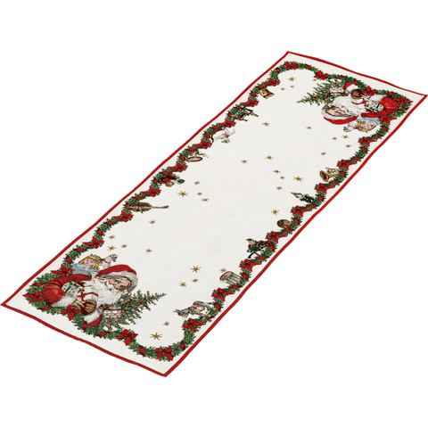 Toy's Fantasy XL Embroidered Runner Santa