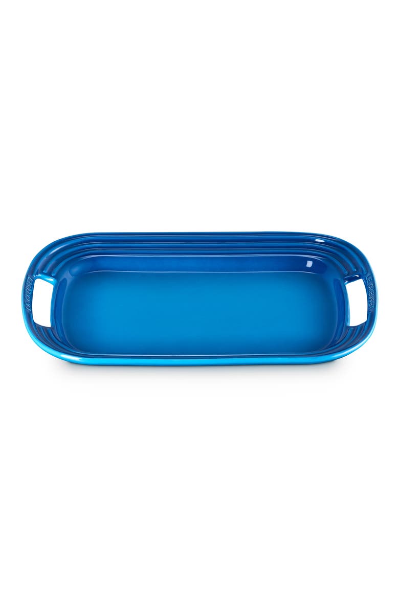 Stoneware Serving Platter, Alternate, color, MARSEILLE
