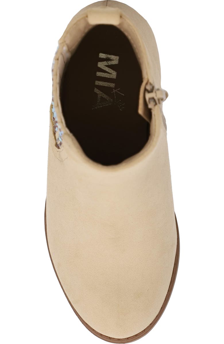 MIA Kids' Syena Crystal Embellished Chelsea Boot, Alternate, color, Sand