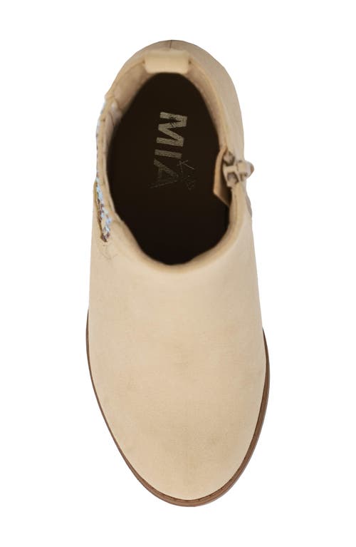 Mia Kids' Syena Crystal Embellished Chelsea Boot In Neutral