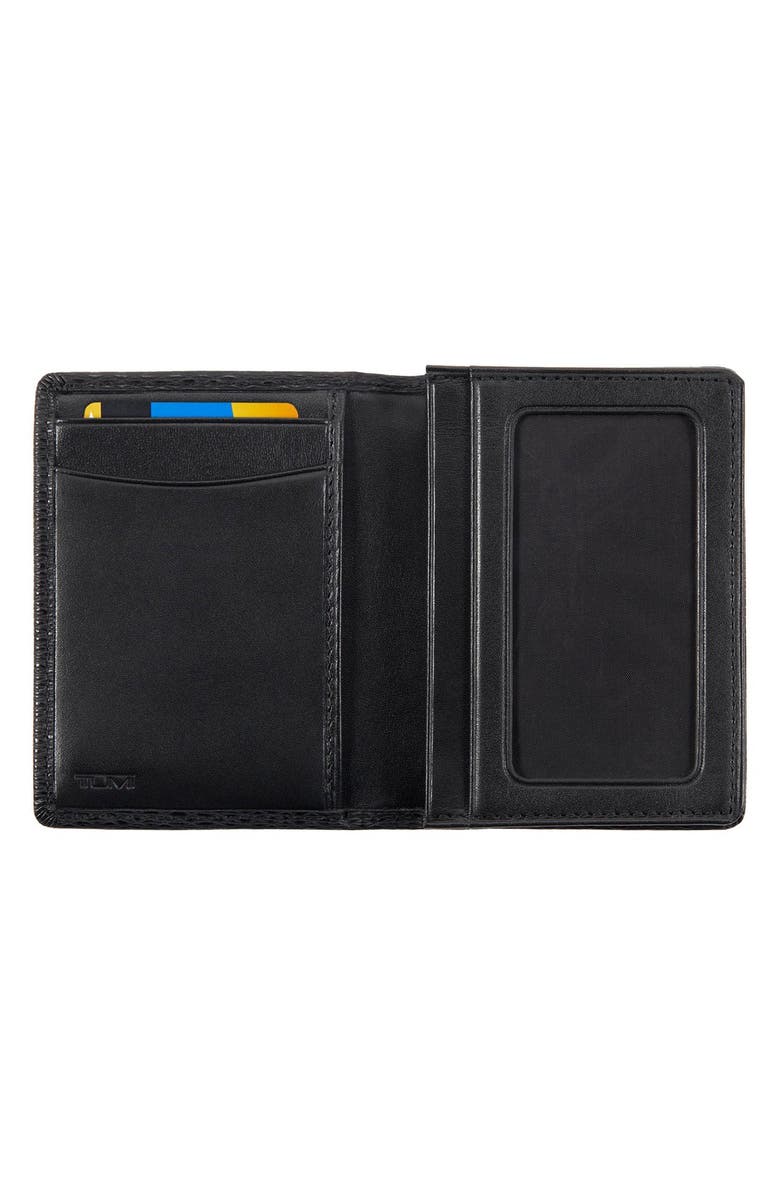 TUMI 'Monaco' Gusseted Leather Card Case, Alternate, color, 