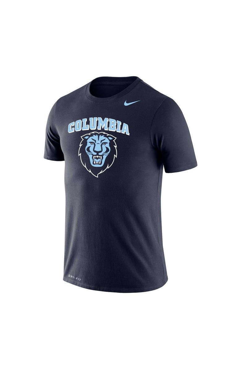 Nike Men's Nike  Navy Columbia University Legend Performance T-Shirt, Alternate, color, 
