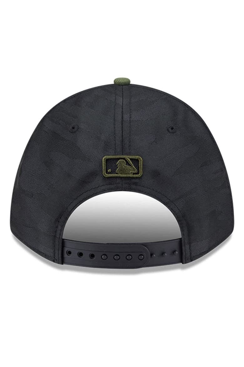 Men's New Era  Black Pittsburgh Pirates Player Replica 9FORTY Adjustable Hat, Alternate, color, Black