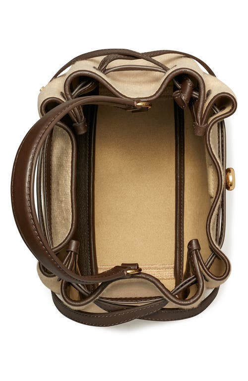 Tory Burch Romy Canvas Bucket Bag