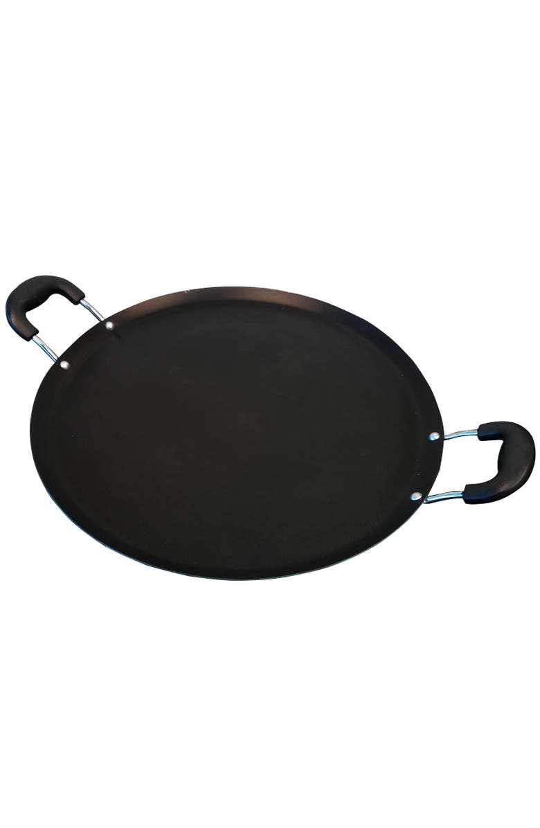 Oster Cocina Cocina Zadora 14 in. Carbon Steel Comal Pan, Alternate, color, Black