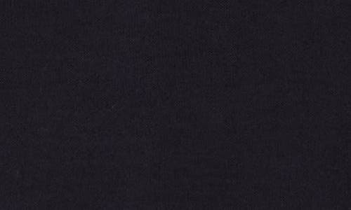 Vince Double Layer Short Sleeve Sweater In Black