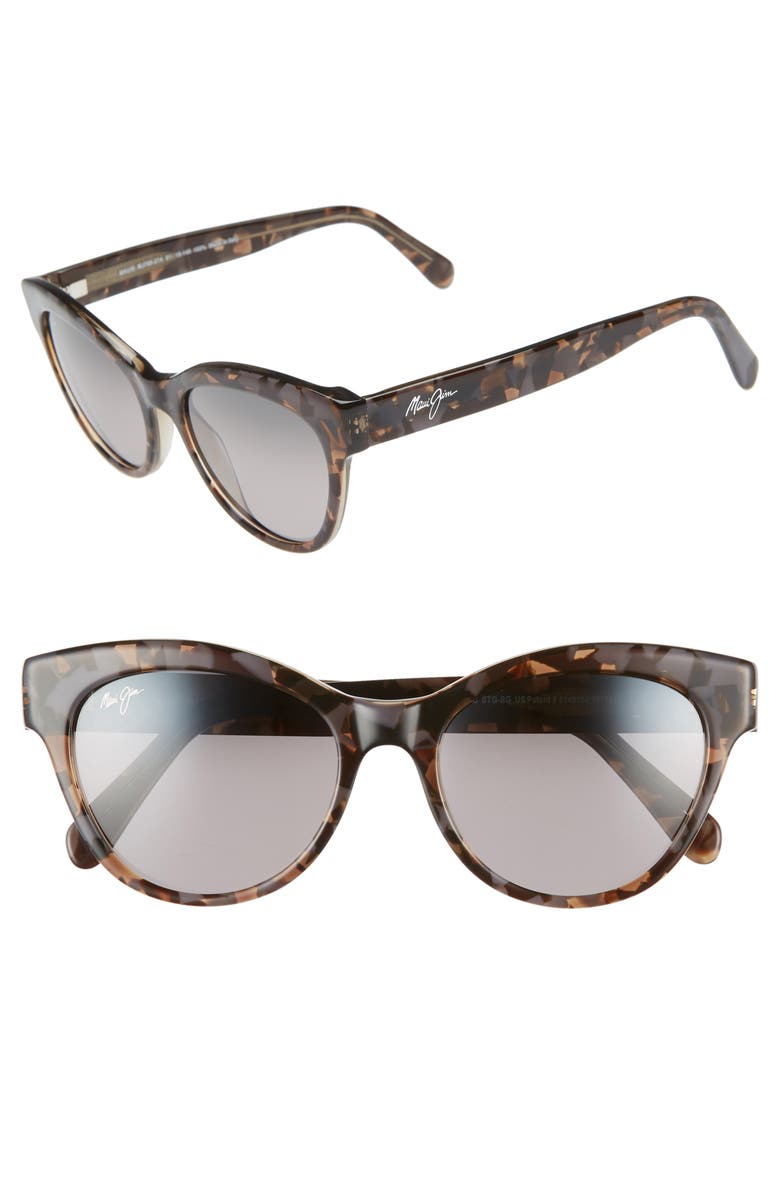 Maui Jim Ku'uipo 51mm PolarizedPlus2<sup>®</sup> Cat Eye Sunglasses, Main, color, 