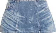 DIESEL® De-Nora-Fsh Denim Miniskirt