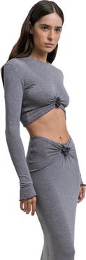 Mother of All Papper Ripple Crop T Shirt