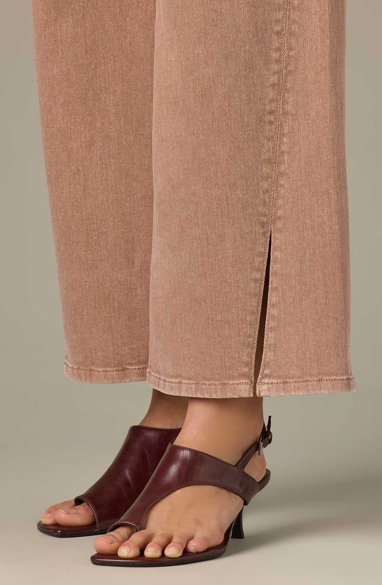Wit & Wisdom Sam Side Slit High Waist Wide Leg Jeans, Alternate, color, Washed Soft Mink