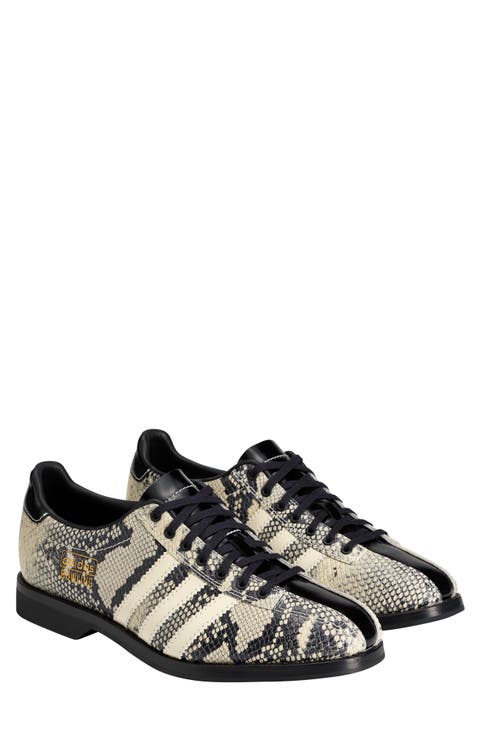 x Brain Dead Snakeskin Embossed Leather Bowling Shoe