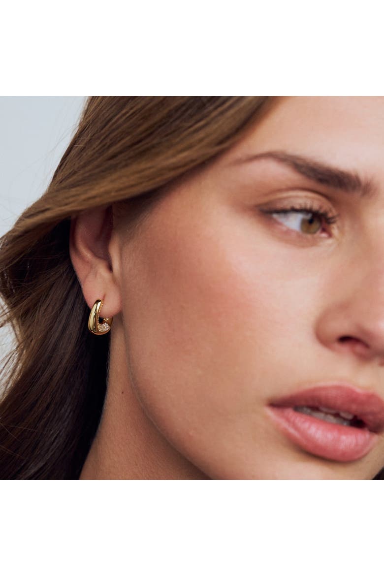 Earrings Borsa, Alternate, color, 18K Gold Plated