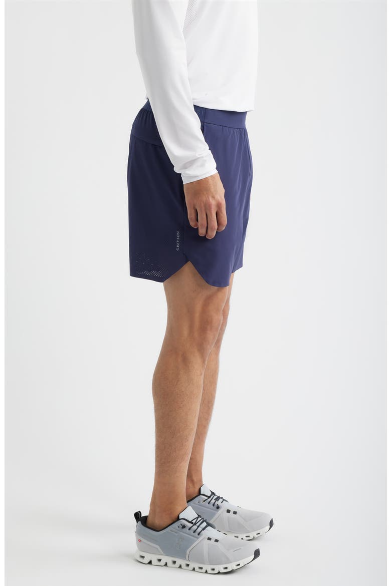 Arenac Sport Shorts, Alternate, color, MALTESE BLUE