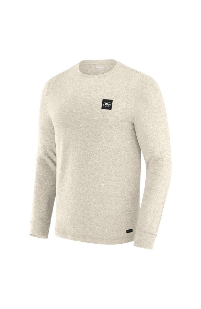 J. Palmer Men
s J. Palmer Cream San Francisco 49ers Four Down Long Sleeve T-Shirt, Alternate, color, Cream