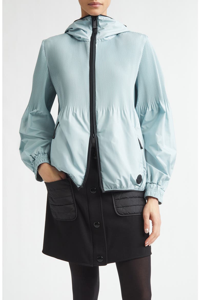 Anemone Hooded Jacket, Main, color, BLUE