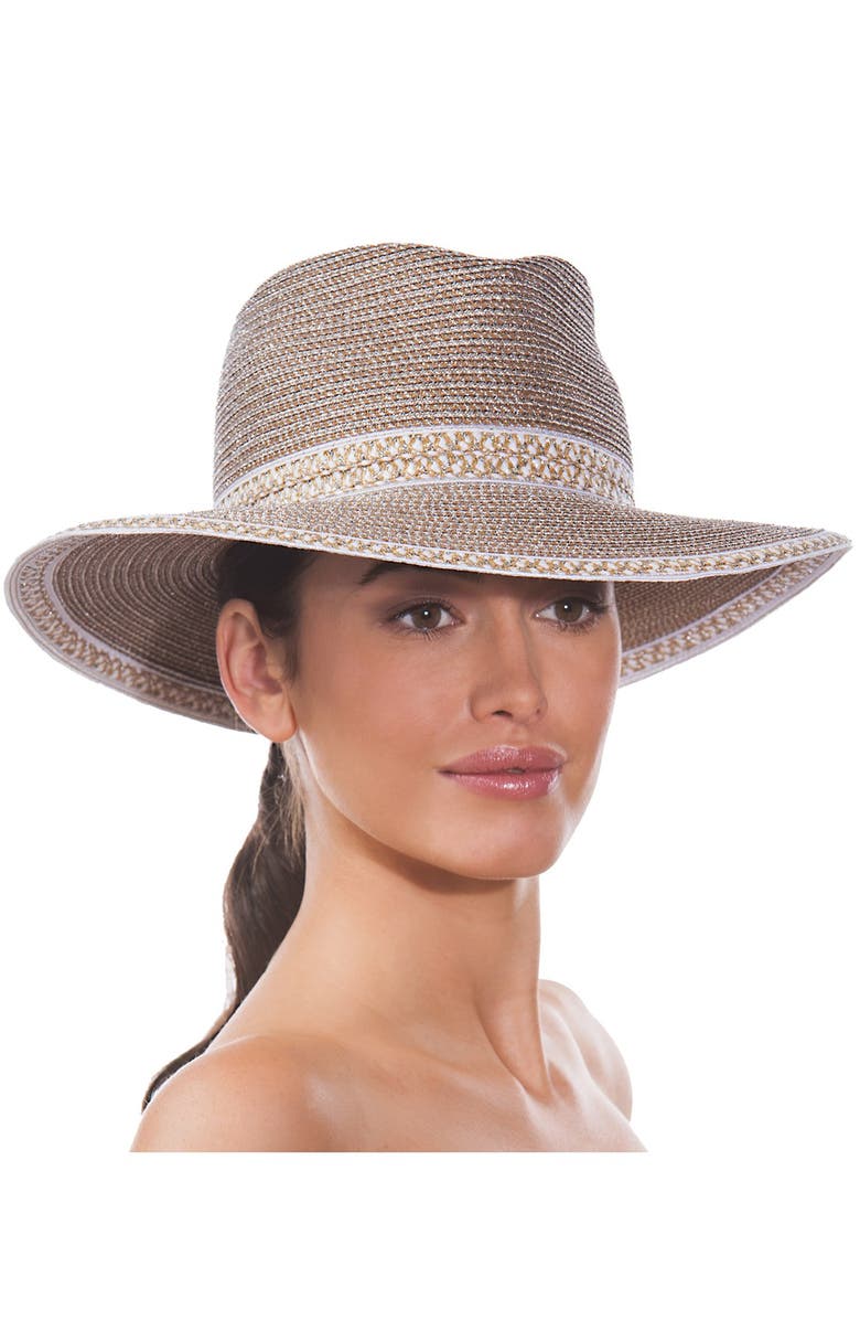 Eric Javits 'Georgia' Woven Hat, Alternate, color,