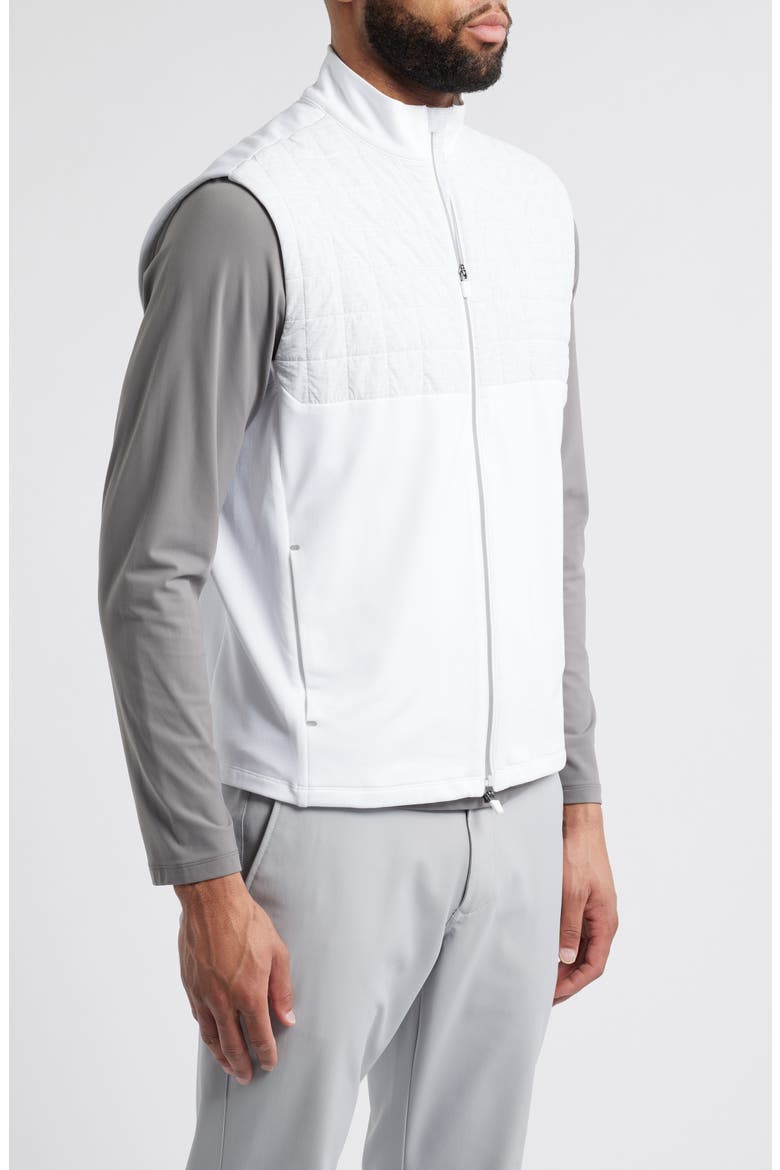 Filroy Quilted Vest, Alternate, color, WHITE