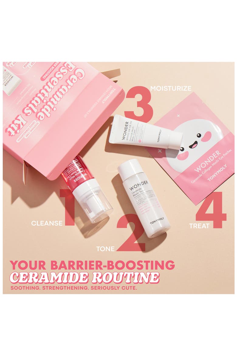 Wonder Ceramide Mochi Barrier Boosting Essentials Kit, Alternate, color, PINK