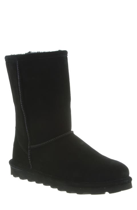 Elle Genuine Shearling Lined Boot - Wide Width