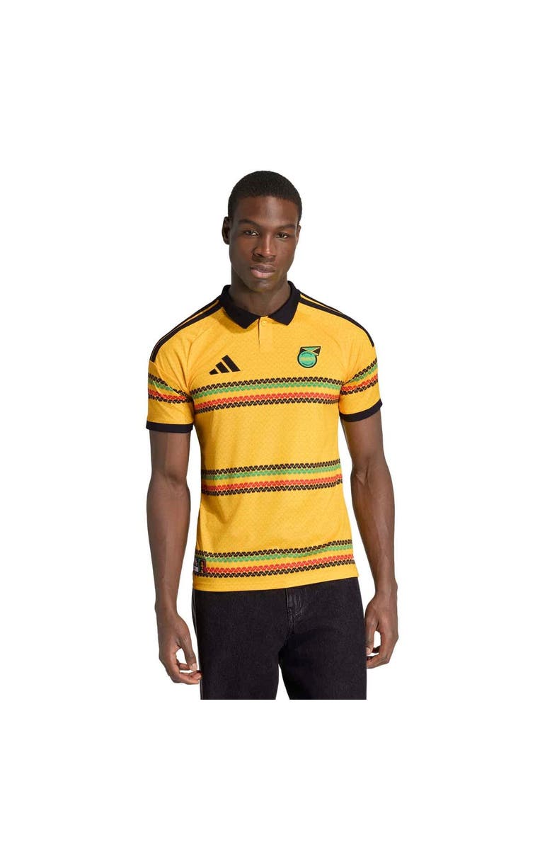 adidas Men's adidas Yellow Jamaica National Team 2026 Home Replica Jersey, Main, color, Yellow