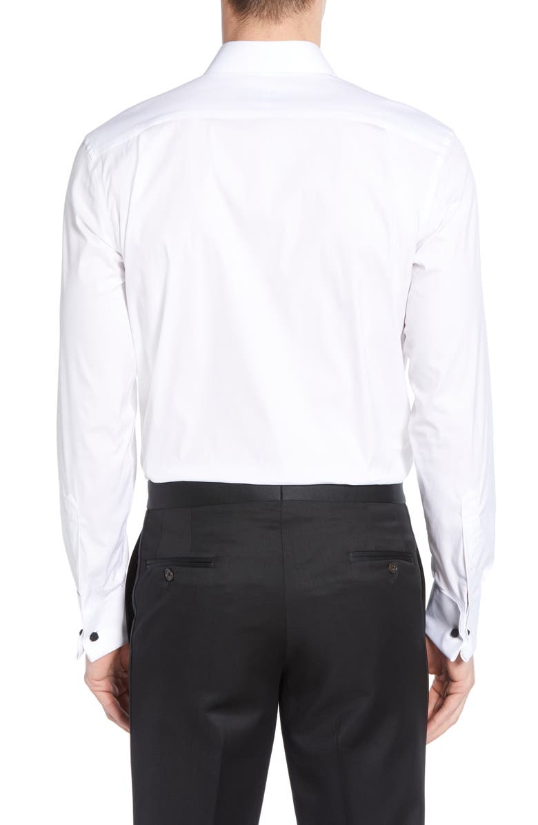 Bonobos Slim Fit Stretch Solid Formal Shirt, Alternate, color, 