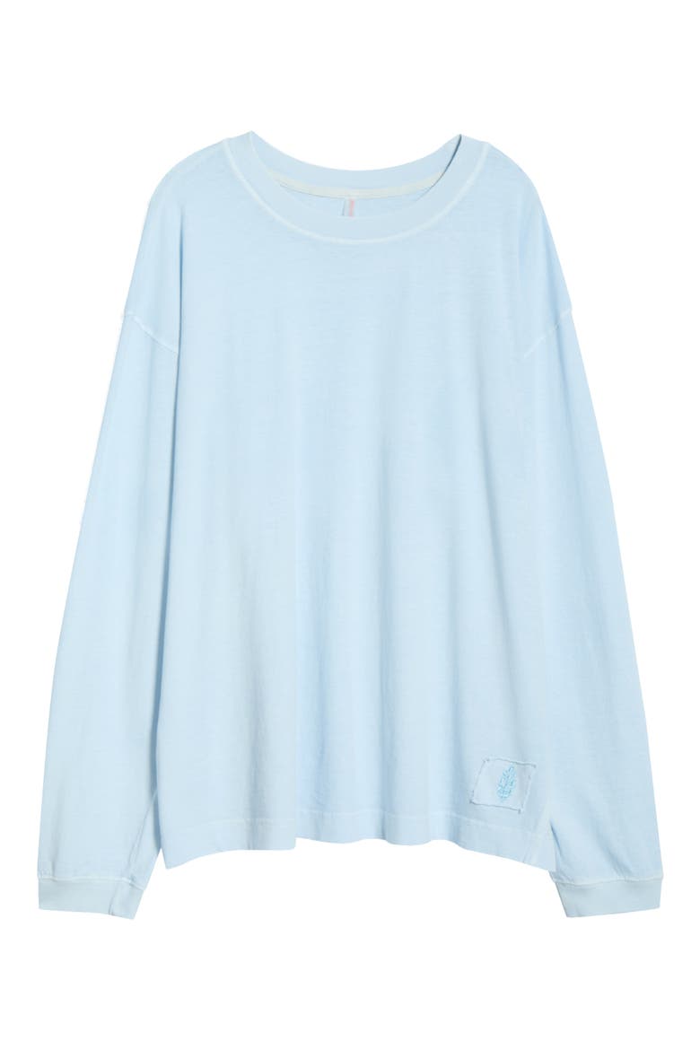 FP Movement Hustle Layer Knit Top, Main, color, SLATE