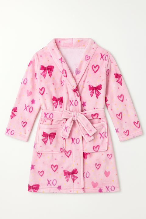 Plush Slumber Party loungewear Robe