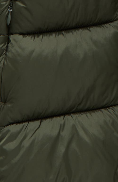 Save The Duck Kids' Gracie Quilted Puffer Jacket In Thyme Green