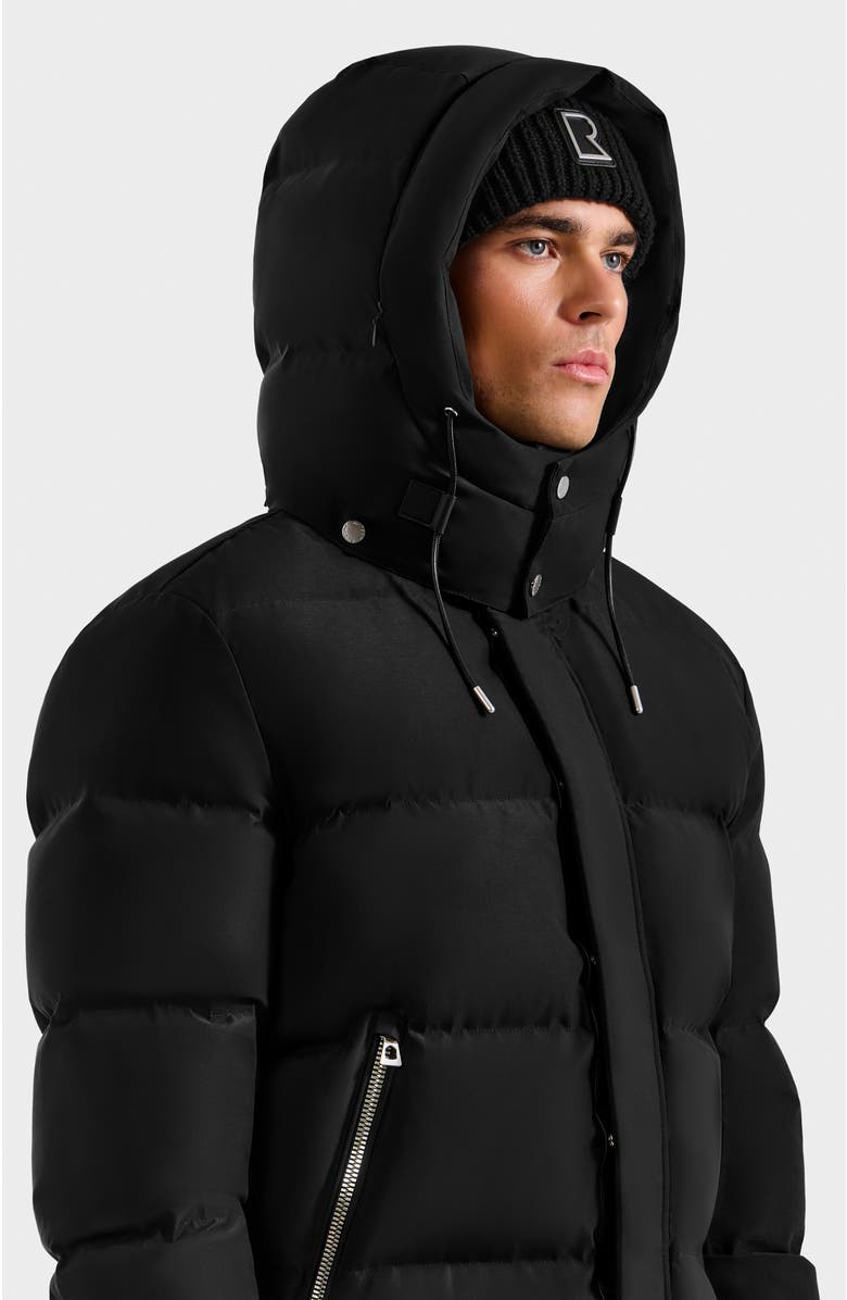 Rudsak Joel Heritage Quilted Down Puffer, Alternate, color, Black