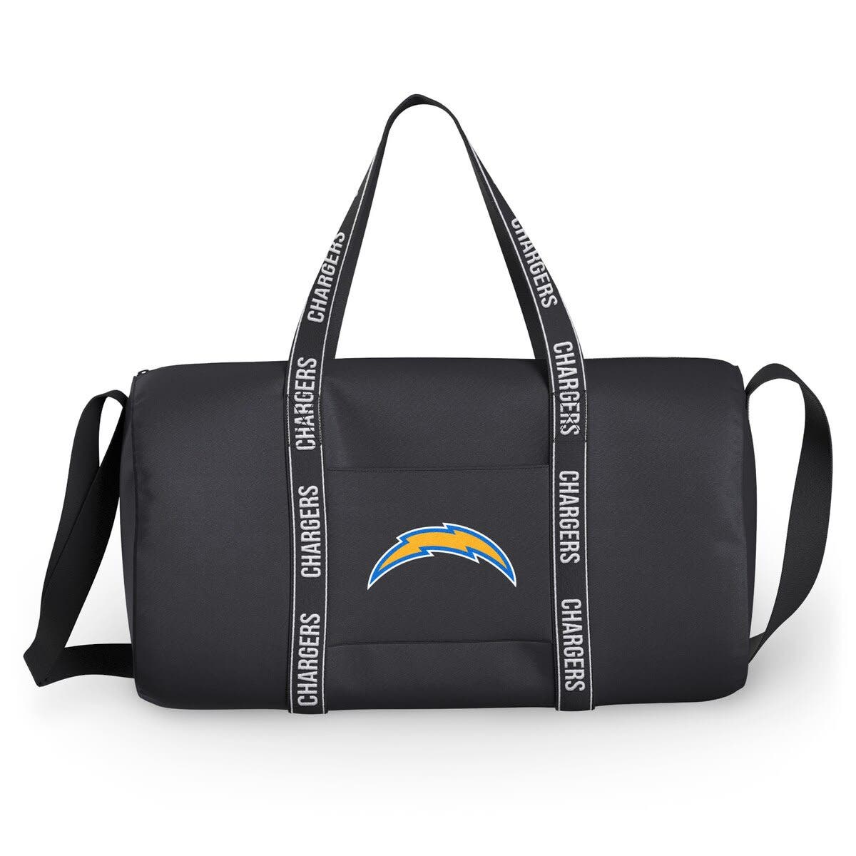 WEAR by Erin Andrews Los Angeles Chargers Gym Duffle Bag, Main, color, 