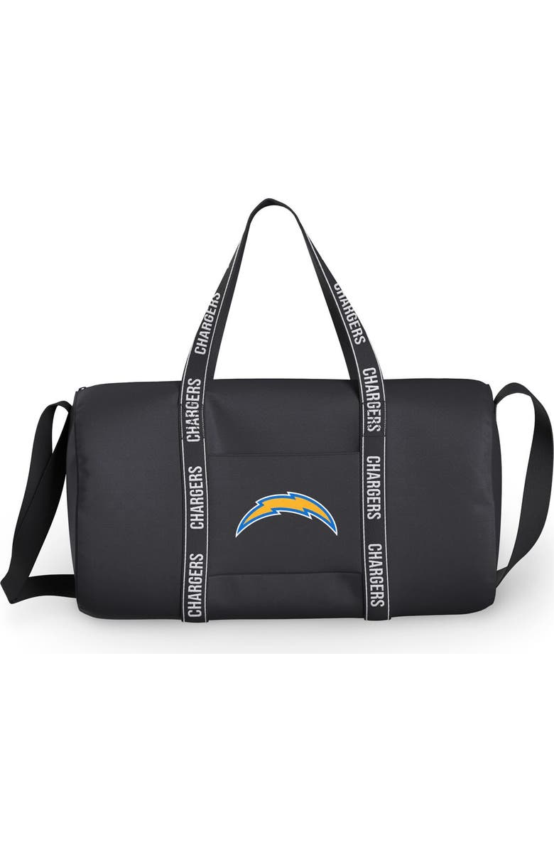 WEAR by Erin Andrews Los Angeles Chargers Gym Duffle Bag, Main, color,