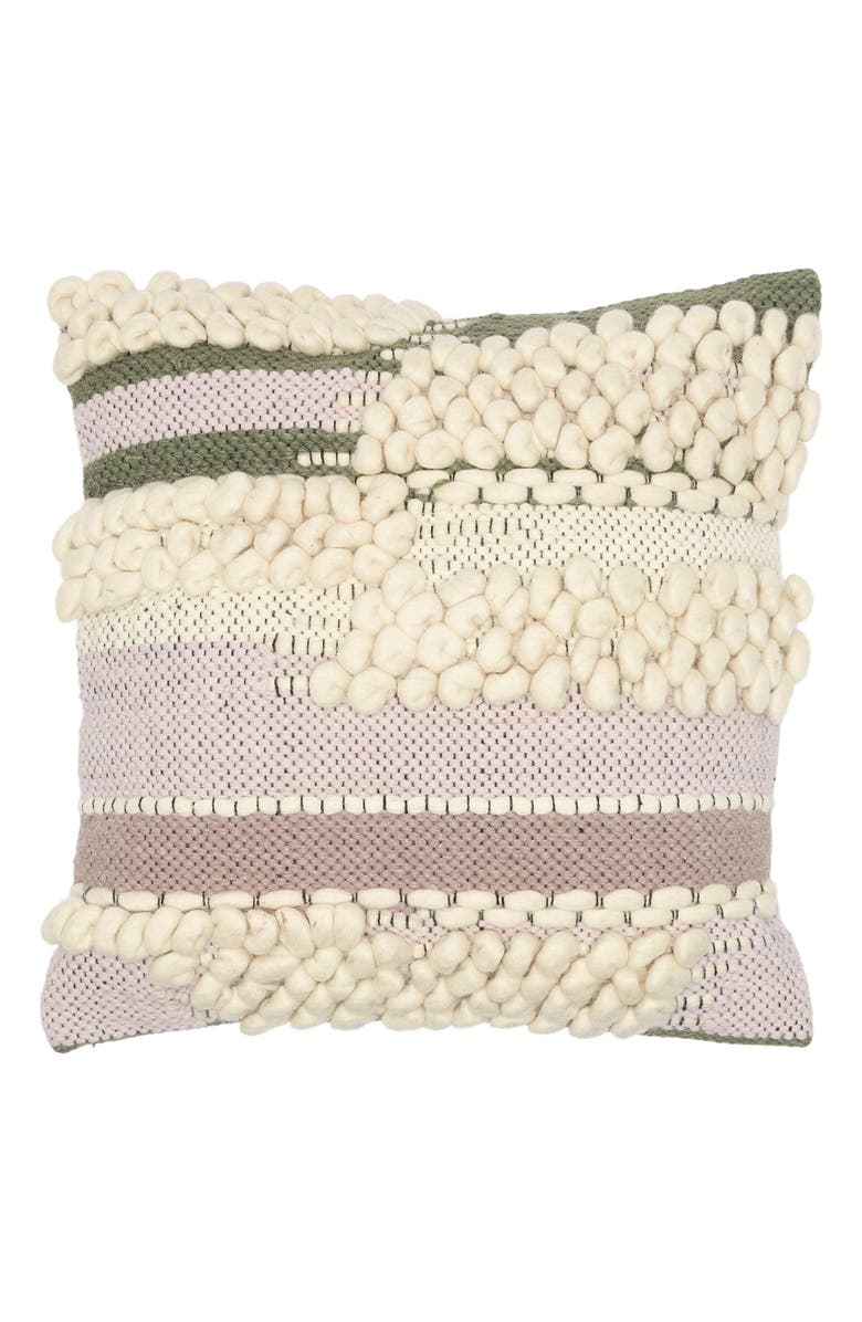 Pom Pom at Home SAFI HANDWOVEN WOOL PILLOW, Main, color, 