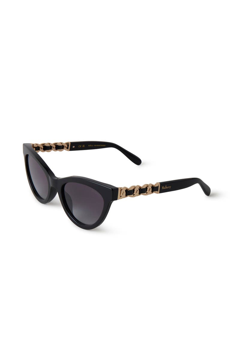 Mulberry Lily Bio Acetate Sunglasses, Alternate, color, Black